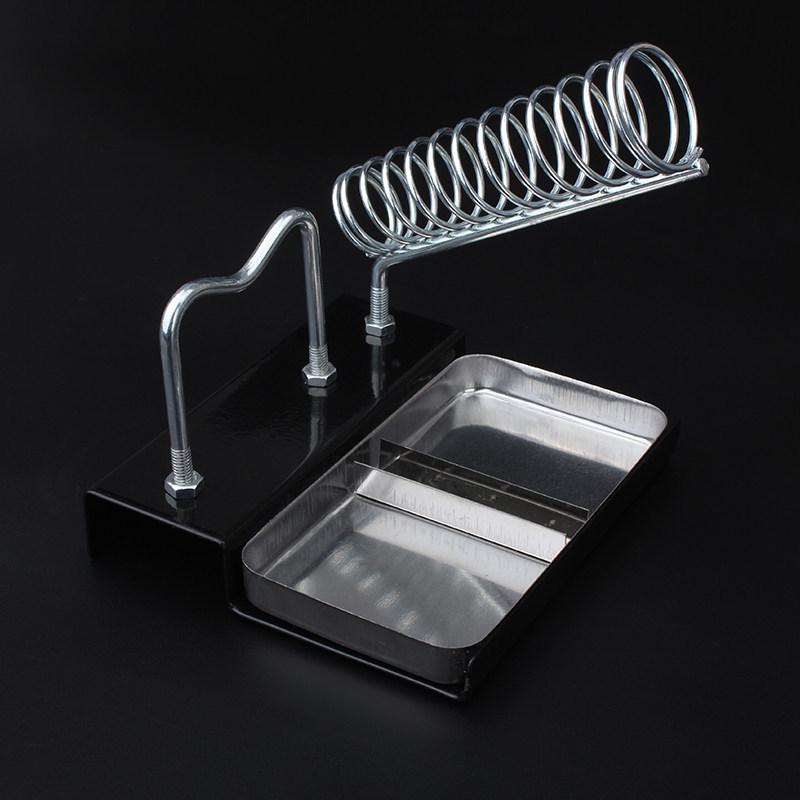 Soldering Tool Set: Stand, Rosin, High-Temp Sponge, Paste & Wire