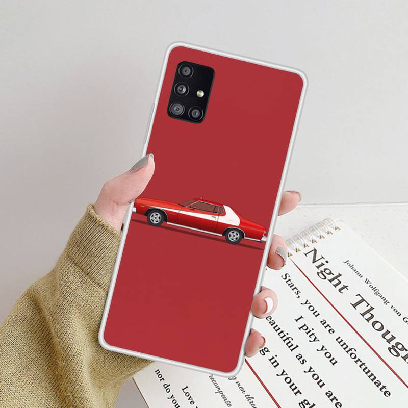Cars And Films Phone Case For Samsung Galaxy S9 S10 Plus S10E S20FE A71 A51 A21S Clear Silicone Transparent Phone Cover