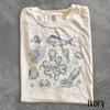 Y2K Ocean Creature Graphic Shirt Gift, Marine Life Animal Collection Tee, Retro Nautical Style Top, Comfort Colors® Coastal Gift Tee