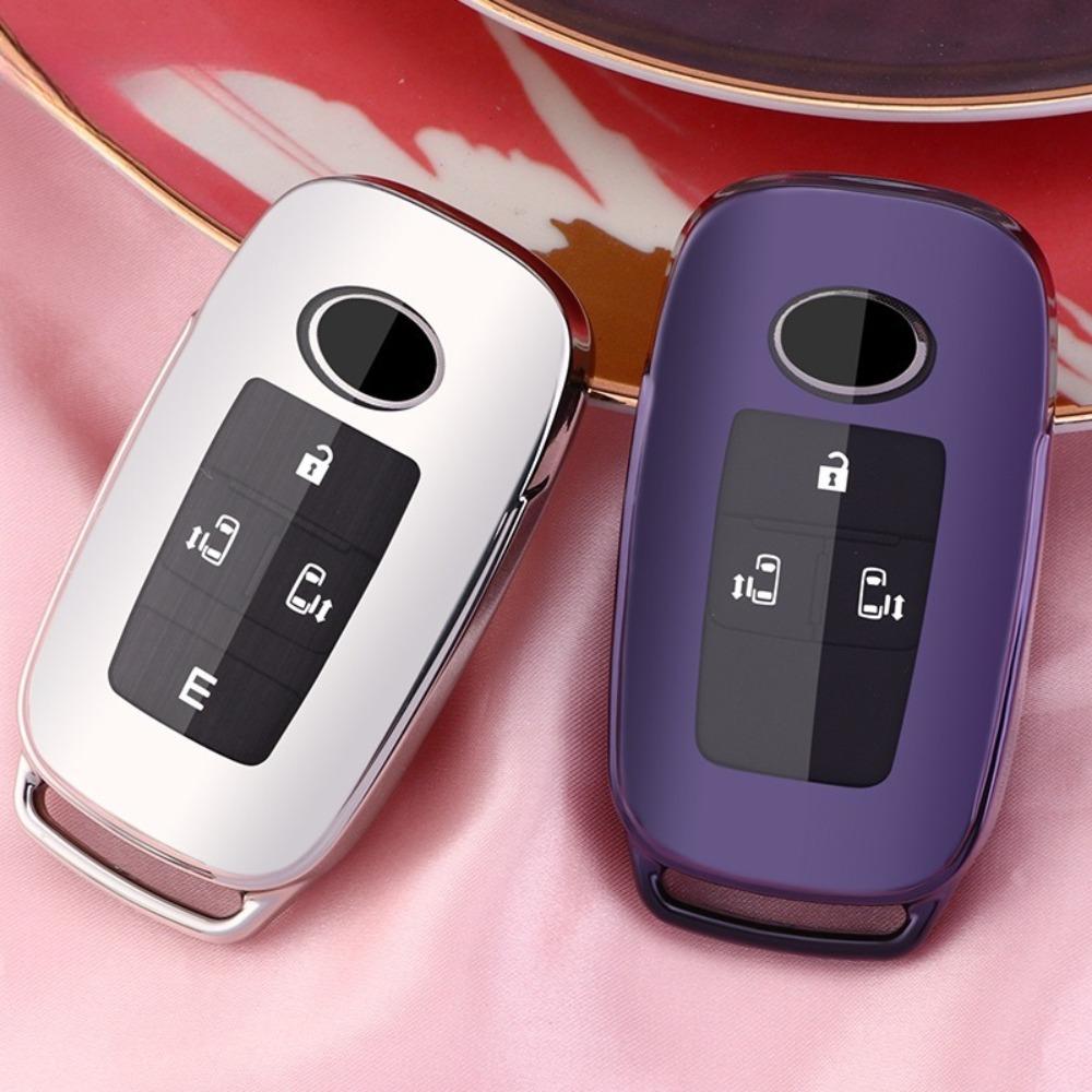 Car Key Case for Toyota DAIHATSU Protective Cover Durable Leather Key Holder