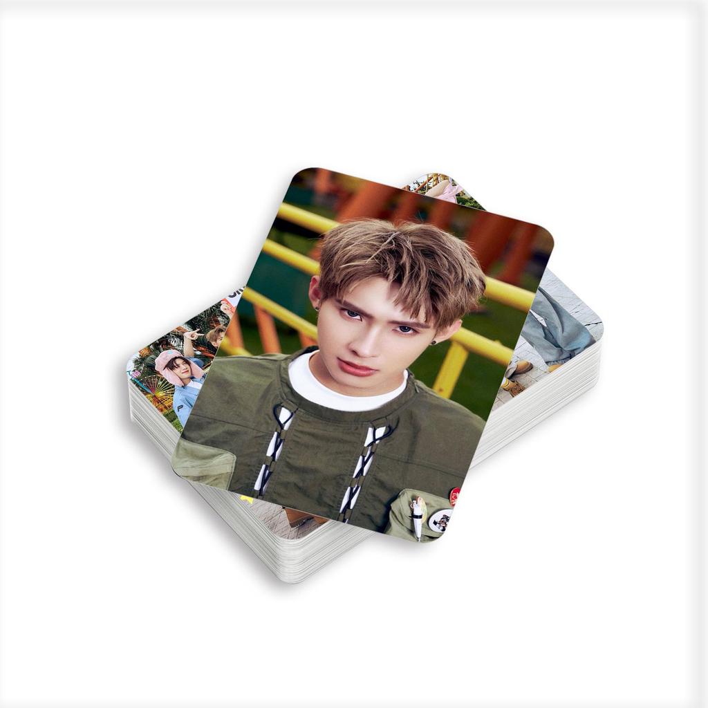 Set di Carte LOMO del Gruppo Maschile Tailandese DEXX – 96 Mini Carte Stella HD Senza Ripetizioni & Adesivi