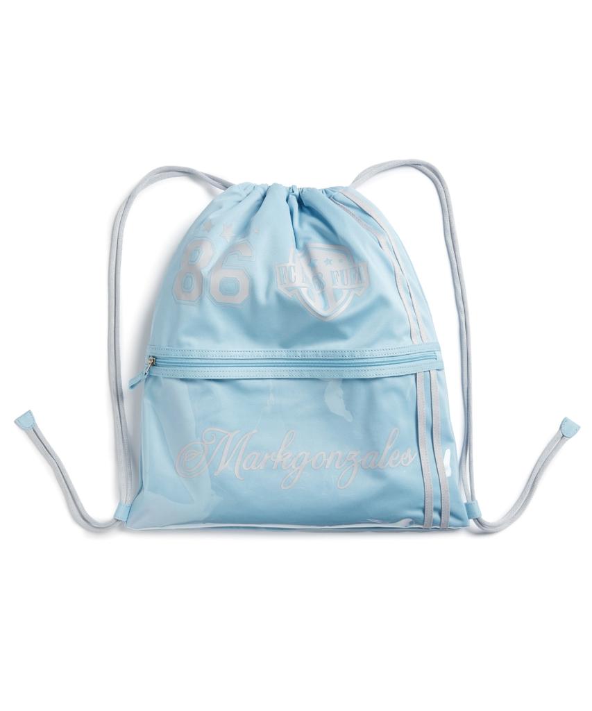 Mark Gonzales Emblem Pvc Gym Bag - Sky Blue