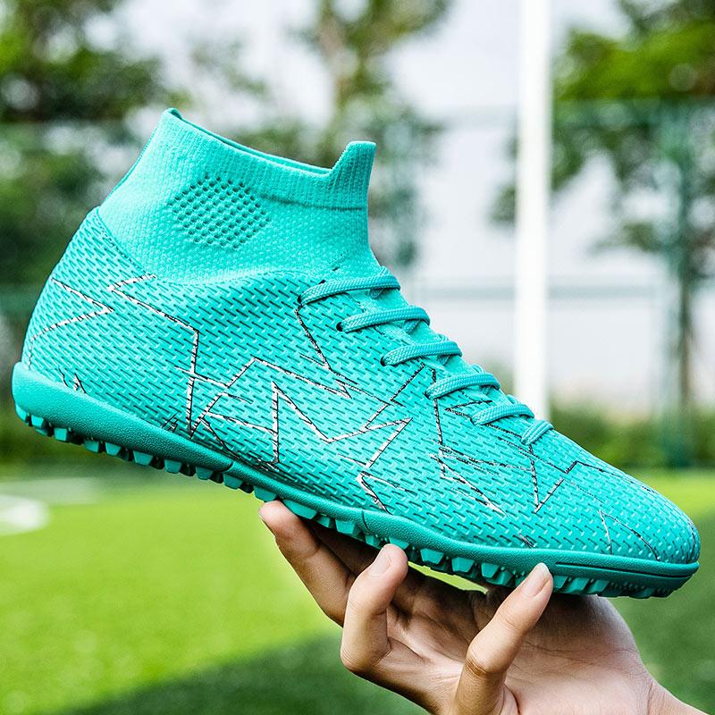 Футбольные бутсы Большие футбольные бутсы мужские тренировочные специальные детские — фото 7