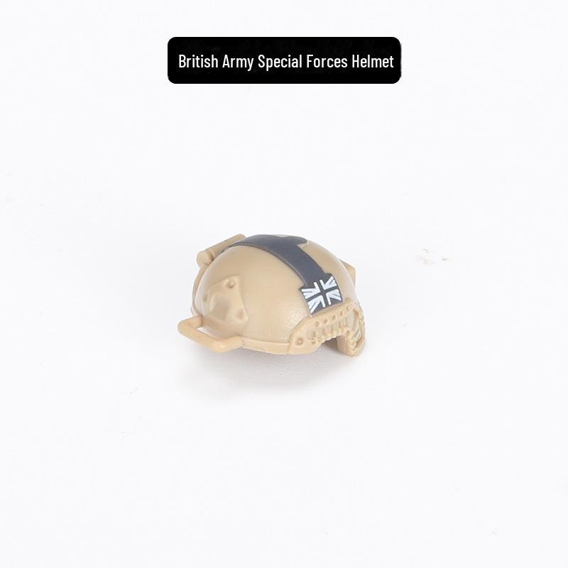 

«Набор фигурок военного собрания»: Цветное оружие, пластиковые аксессуары, настольная модель для песка