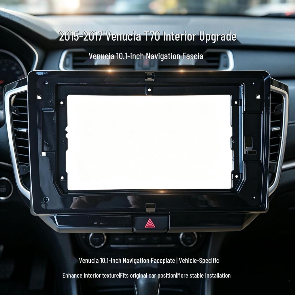 Venucia 15-17 T70 10.1" Navigation DVD Face Frame Modification Kit
