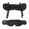 M-Modern-Oversized Head Strap With Eye Mask For Sleep, Travel Pillow For Airplane Neck Support For Long Flights, 360° Support He