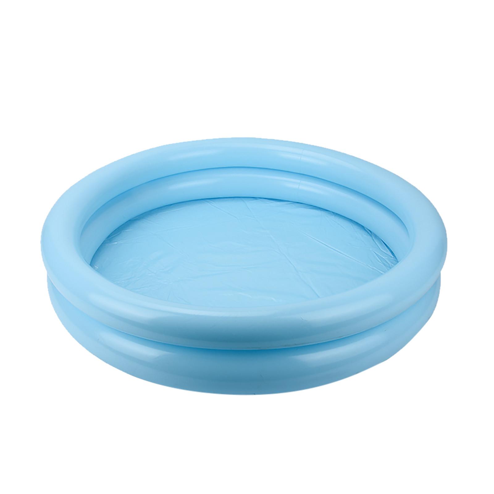 Надувной детский бассейн Портативный надувной детский бассейн Водная игра синий