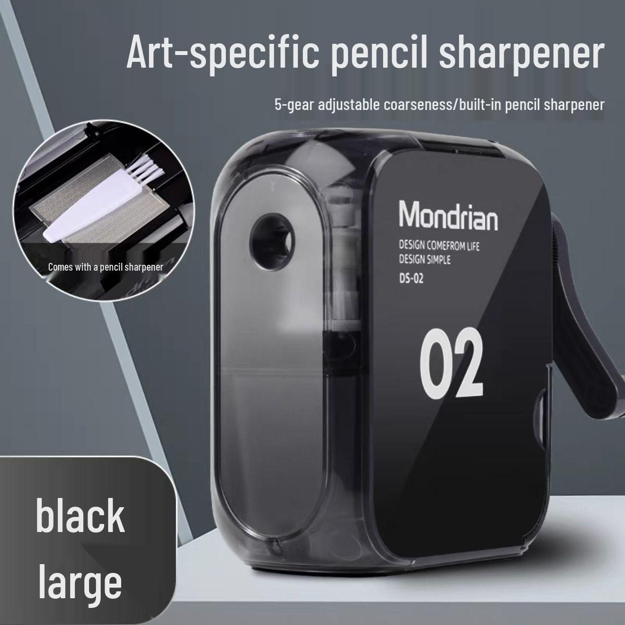 Dingbang DS-02 Mondrian Charcoal Pencil Sharpener for Sketching