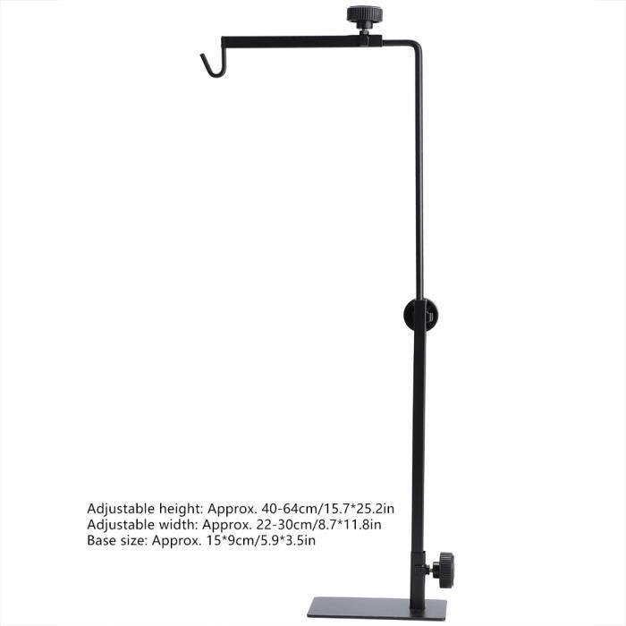SURENHAP Support de phare d'atterrissage Support de Lampe de Lumière d'éclairage Réglable pour Animaux de animalerie chauffage