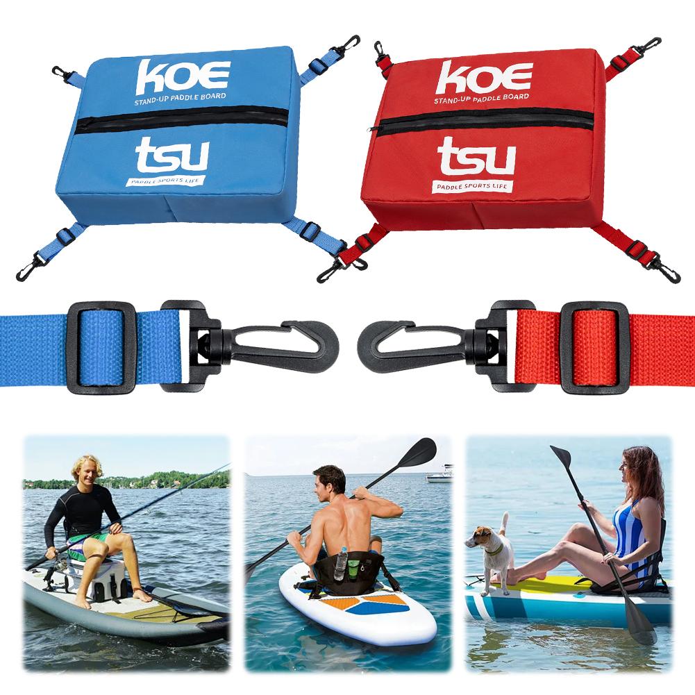 KOETSU Paddle Board Storage Bag Adjustable Paddleboard Deck Cooler Bag Sealed Zipper Food Storage Bag for Stand-Up Paddleboard