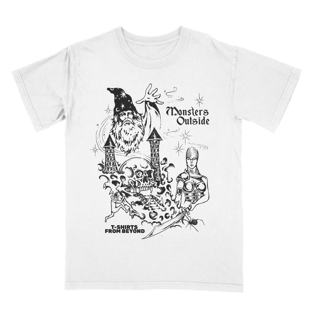 

230GSM 100% Cotton T-Shirt T-Shirts From Beyond Tee XS белый
