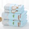 Four Seasons Thickened Polyester/Nylon Hair Drying Towel Set with Appliqué Embroidery
