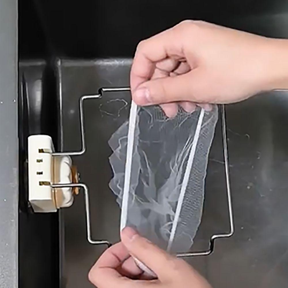 Strong Load-bearing Sink Strainer Basket Folded Design Garbage Drain Rack  Leftovers