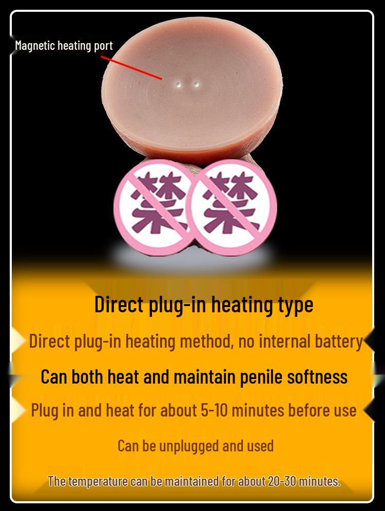 Extra Large Soft Silicone Realistic Dildo - Thick Meaty Fake Penis Adult Sex Toy