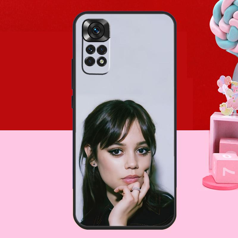 Jenna Ortega Case For Xiaomi Redmi Note 12 Pro Turbo Note 11 9 8 10 Pro 9S 10S 11S 12S 9C 10C 12C Cover