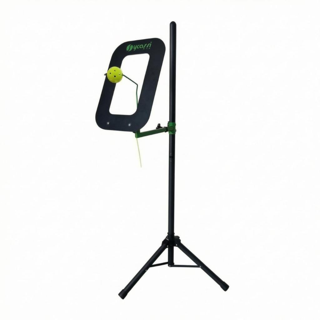 Pickleball Training Device with Tripod Adjustable Deflection Board Accurate