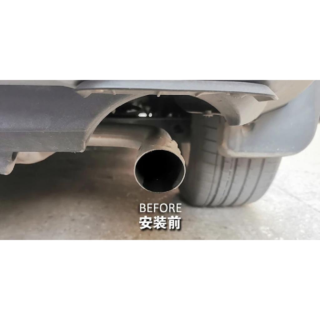 Accessoir De For Toyota 2019-2023 RAV4 Exhaust Tip Muffler End Pipe Protector Stainless Steel Tail Decoration Decorative Tip