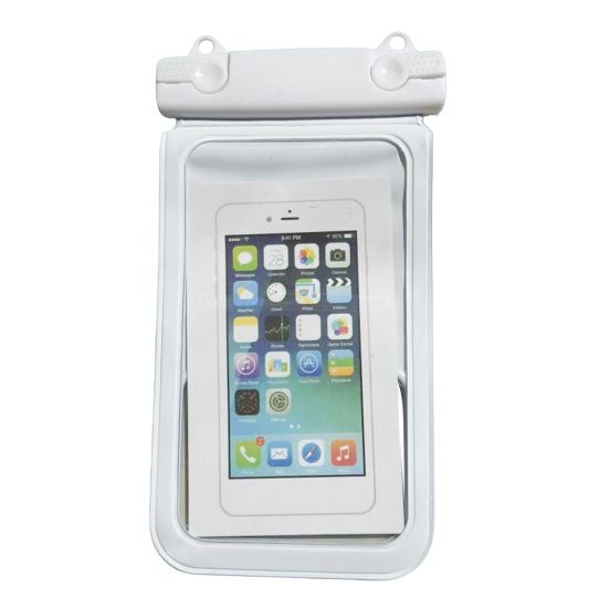 Waterproof Cell Phone Pouch Clear Underwater Phone Holder Protector Universal Mobile Phone Dry Bag with Neck Lanyard for Beach Swimming Pool