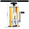 Manual Wire Stripping Machine 1-21mm Diameter Wire Peeler Machine Hand Crank Operated Scrap Cable Strippers
