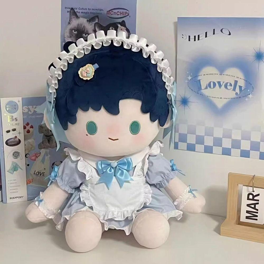 Doll Accessories 40cm Cotton Doll Clothes Wedding Dress Kawaii Cotton Doll Skirt  Costume Toy