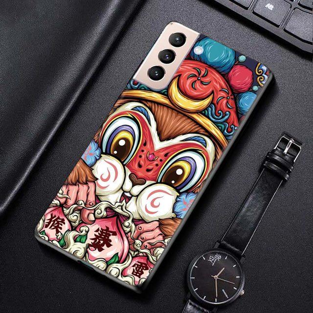 

Силиконовый чехол с забавным животным, пандой, тигром, для Samsung Galaxy S22 S21 S20 Ultra Fe S10 S9 S8 Plus 4g 5g S10e S7 Edge Cover For Samsung S20Ultra