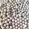 100Pcs Wooden Balls with Hole for DIY Decor Craft Natural Wood Beads for Crafting Wooden Faced Beads Smiles Wooden Beads