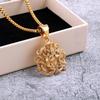 European Retro Stainless Steel Men's Sasha Pendant Necklace
