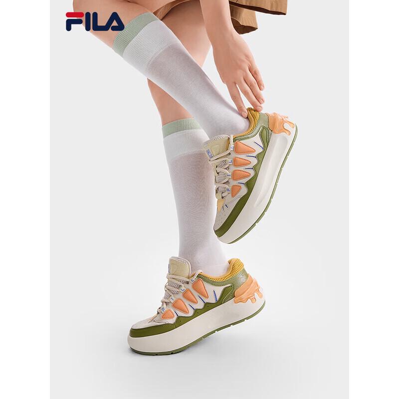 FILA Women s Platform Low-Top Sneakers US 6.5