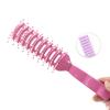 Multi-Styling Teasing Comb 2-in-1 Hair Brush, Root Lifter Volume Brush for Men & Women, Curly Hair Detangler & Blow Drying Brush for Home Salon