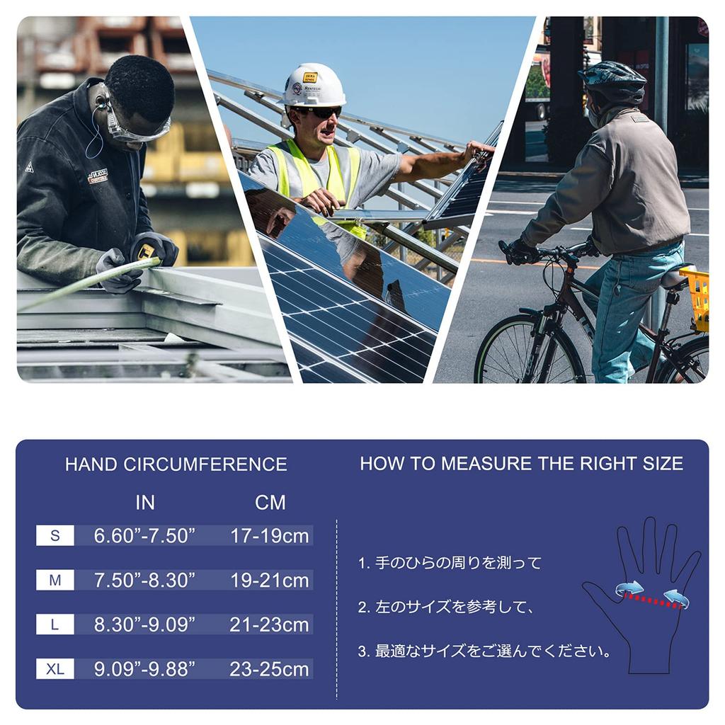 SIMARI Téli Érintőképernyős 3D Hegyi és Téli Méret Kesztyűk, Kompatibilis, Polárral Bélelt, Meleg, Vízlepergető, Nyomott, Kopásálló,