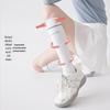 Women's Long Tube Shock-Absorbing Sports Socks for Yoga, Running, Cycling, and More