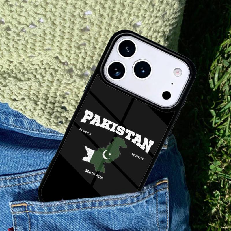 Pakistan Flag mobile phone case Compatible with IPhone 17 16 15 14 13 12 11Pro Max 17 Air cover