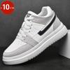 Scarpe Elevator Aumento Altezza in Vera Pelle Uomo Donna Scarpe Aumento Altezza 6cm 8cm 10cm Sneakers Uomo Scarpe Sportive Casual