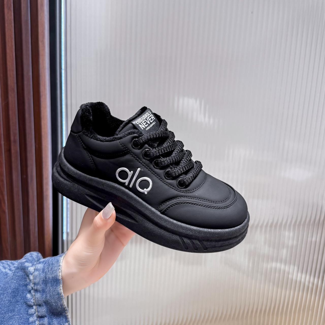 

Platform bread shoes women s 2025 autumn new versatile height-increasing shoes women s casual board shoes sports shoes white shoes 40