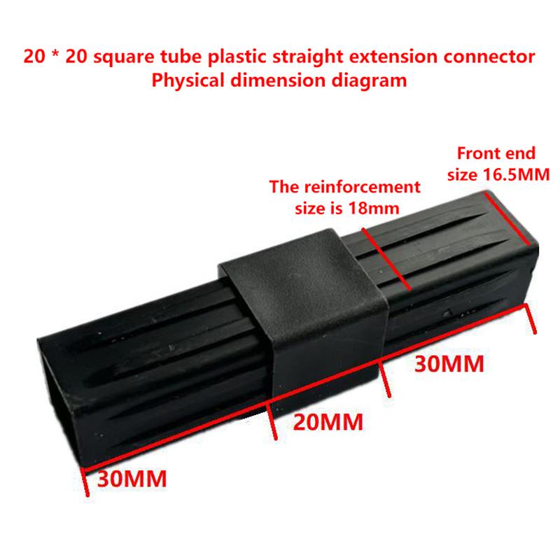 1/5Pcs 20Mm 2/3/4-/5-Way Cross Square Pipe Fittings 20X20Pipe Angle Code Hexagonal Through Plastic Fittings Abs Connector