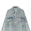 Retro European & American Style Women’s Loose Denim Jacket