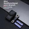 26 In 1 Ratchet Wrench Set Flexible Head Flex Head Wrench Durable Mini Hand Wrench  Hand Tool