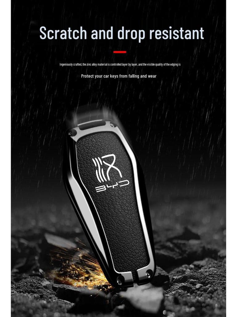 2022 BYD Han DM-i Schlüsselabdeckung: Genesis Edition Metallschnalle