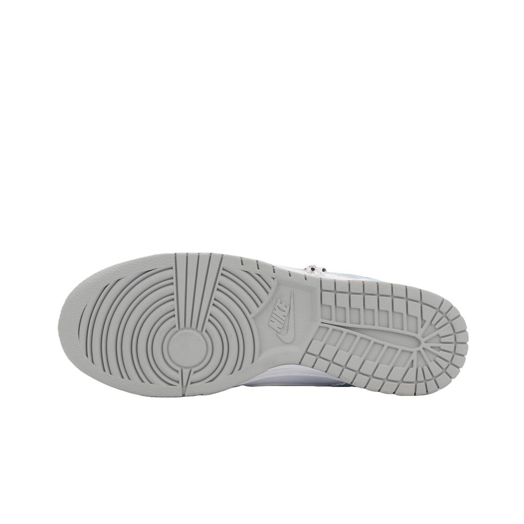Nike Dunk Jiang Immersed Moon Abrasion Resistant Slip Resistant Low top Skateboard Shoes Unisex White Blue HF5441-105(Team724-)