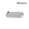 Stainless Steel Oval Serving Platter