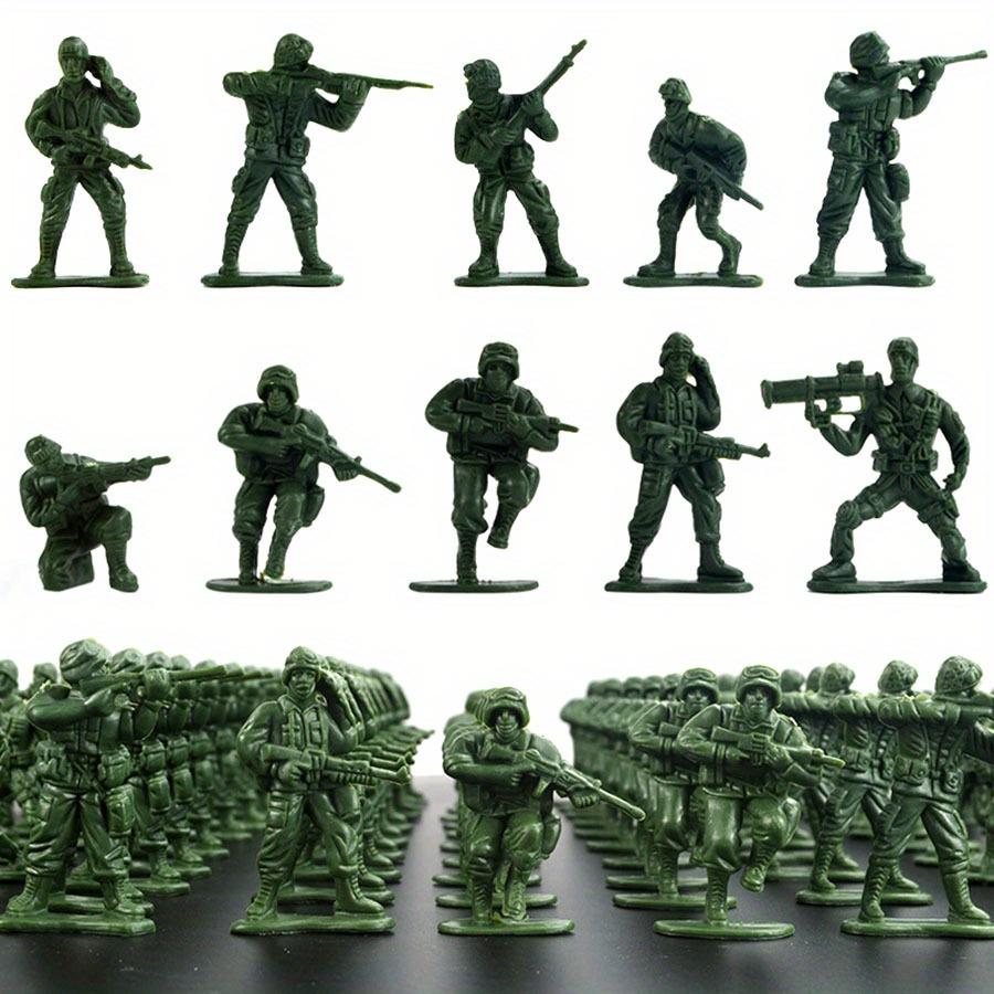 36pcs 5cm Mini Soldier Model Military Sand Table Decoration War Simulation Accessories Army Themed Party Decor