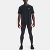 Under Armour Logo Pattern Loose Fit Crew Neck T-Shirt Men Tops Gray 1361356-016