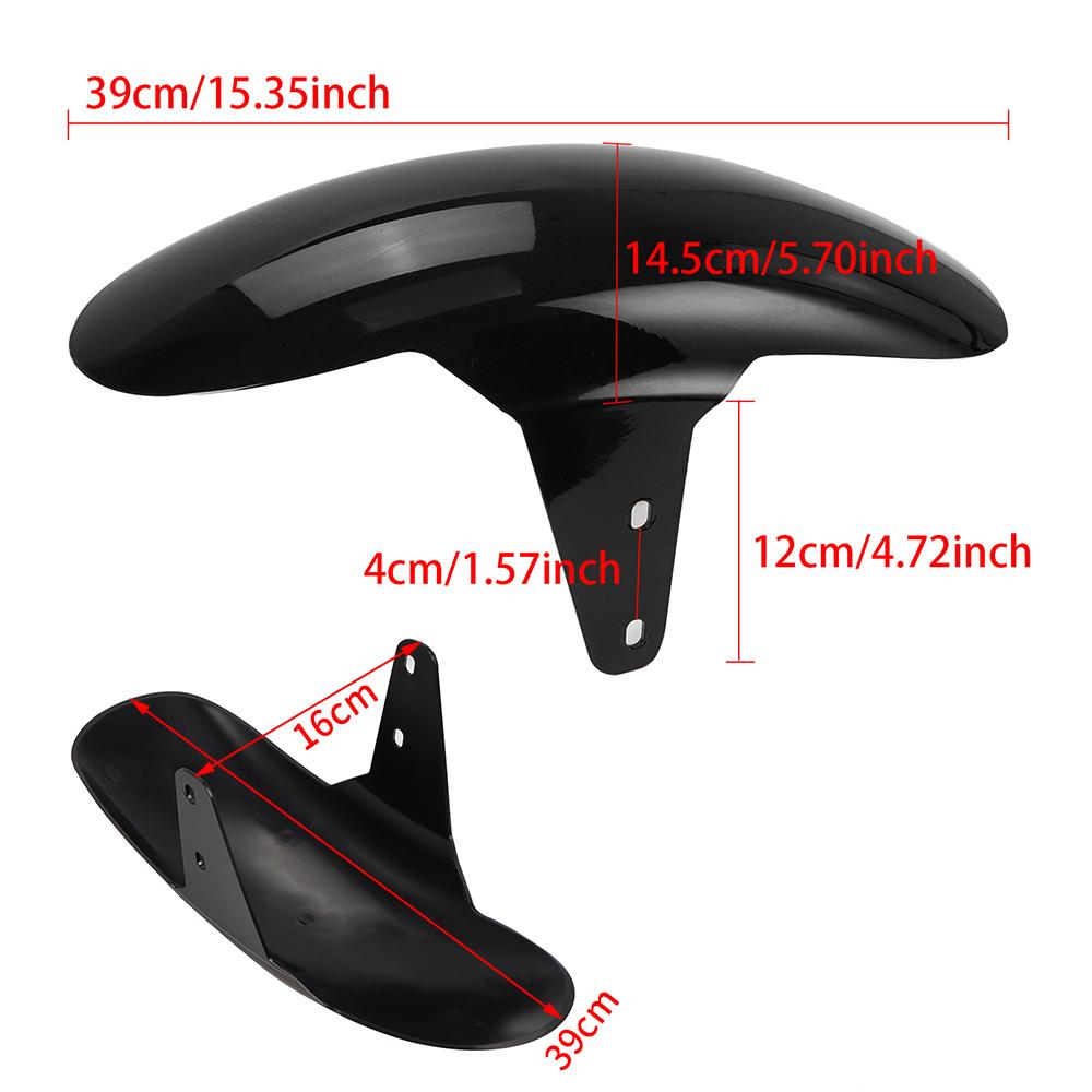 Motorcycle ABS Plastic Front Fender Mudguard Cover Protector Splash Gloss Black For Harley Softail Breakout FXBR FXBRS 2018-2022