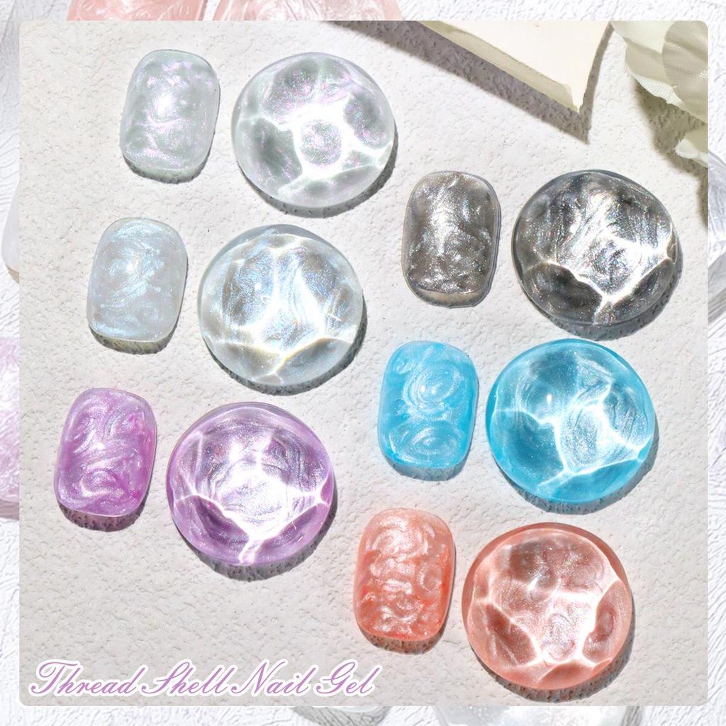 Mermaid Pearl Gel Nail Polish for Salon & Nail Art - Exclusive Influencer Favorite with Light Therapy