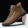 Men Women Martin Boots Autumn Winter Casual Ankle Boots Non‑Slip Wear‑Resistant Lace‑Up Shoes Outdoor Daily Footwear