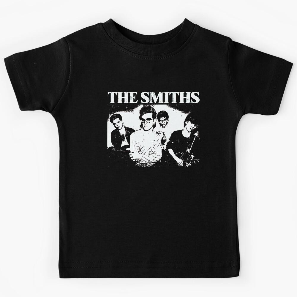 The Smiths - White on Black Vintage Color Kids T-Shirt 150