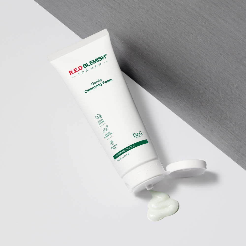 Dr.G R.E.D Blemish for Men Gentle Cleansing Foam Refreshing Daily Face Wash 150ml