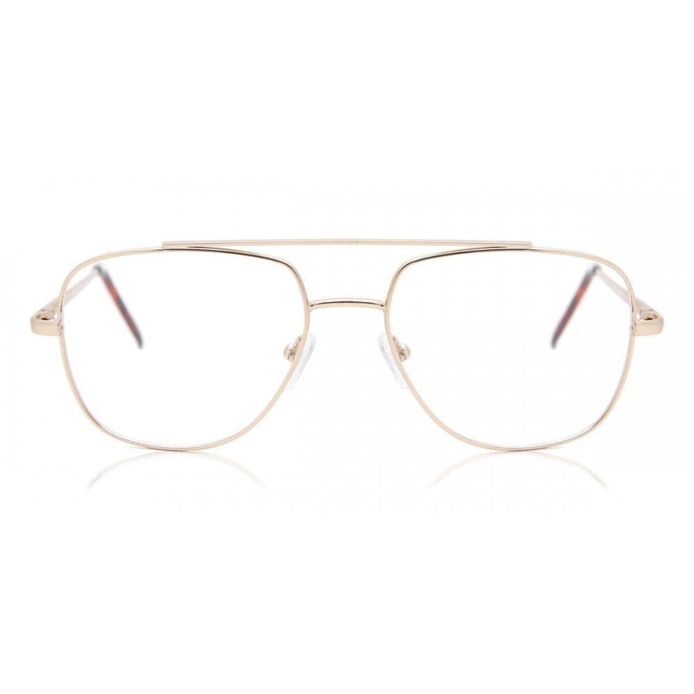 

Full Rim Pilot Gold Smartbuy Collection Tory 787d Fashion Unisex Eyeglasses Gold/54