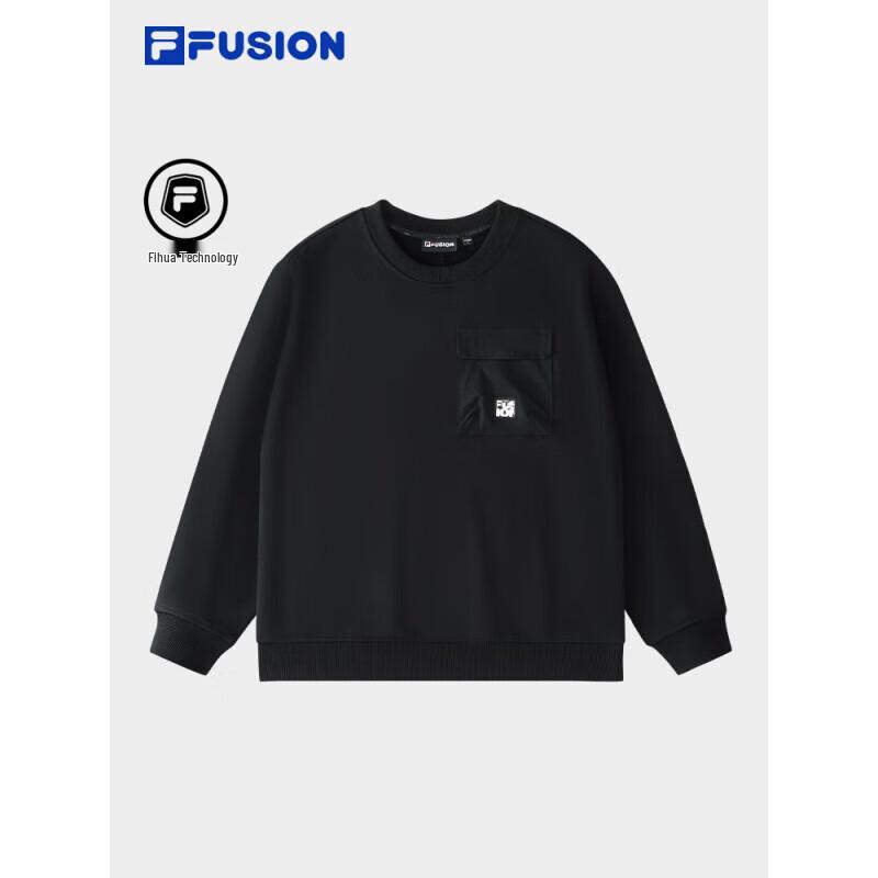 FILA FUSION Men s 2025 Spring Pullover Sweatshirt M