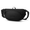 Men's Anti-theft Waist Pack Large Capacity Multi-layer Chest Bag Water Resistant Sling Shoulder Fanny Pouch for Travel Business